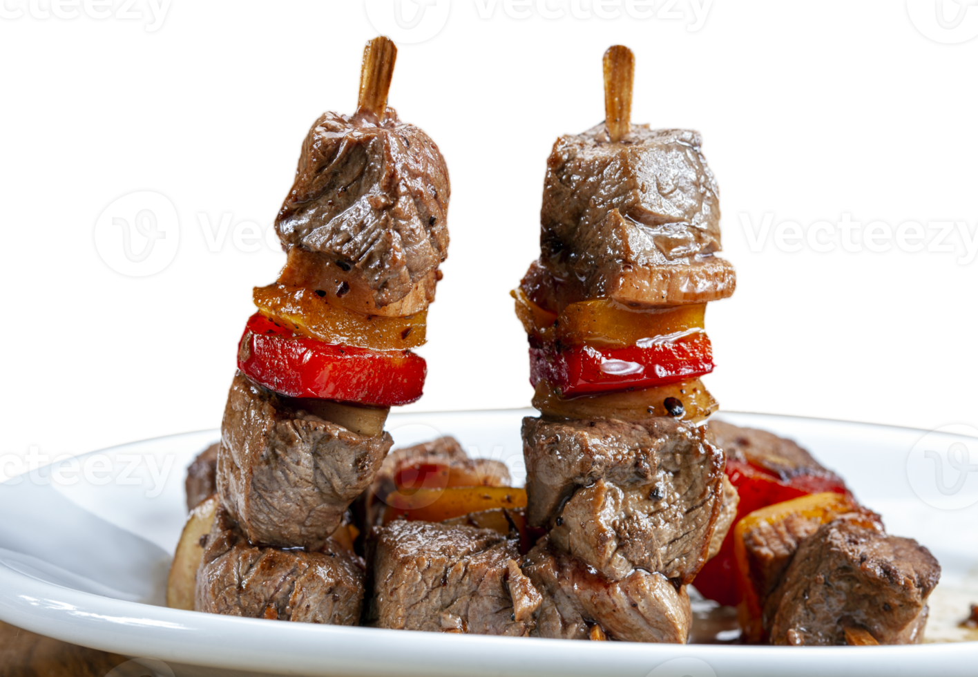 Barbecue meat skewer png