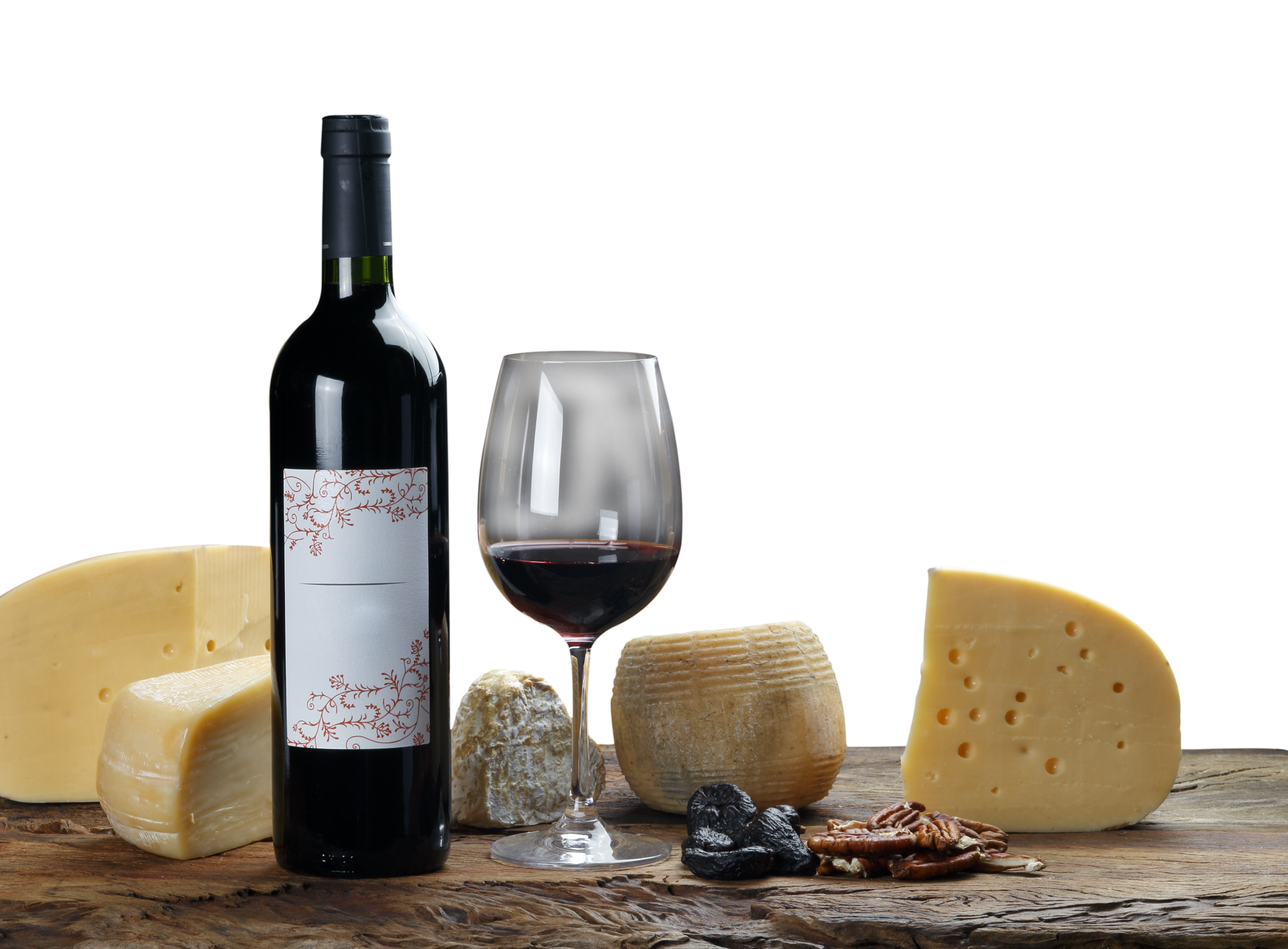 Red wine with cheese 21217579 PNG