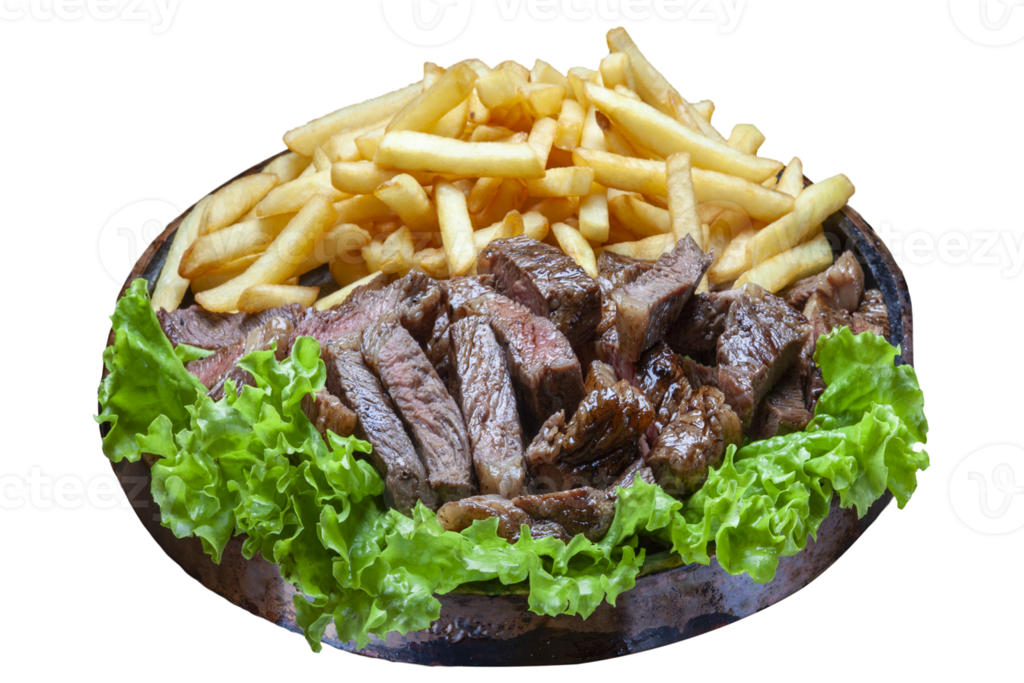 picanha com francês fritas png