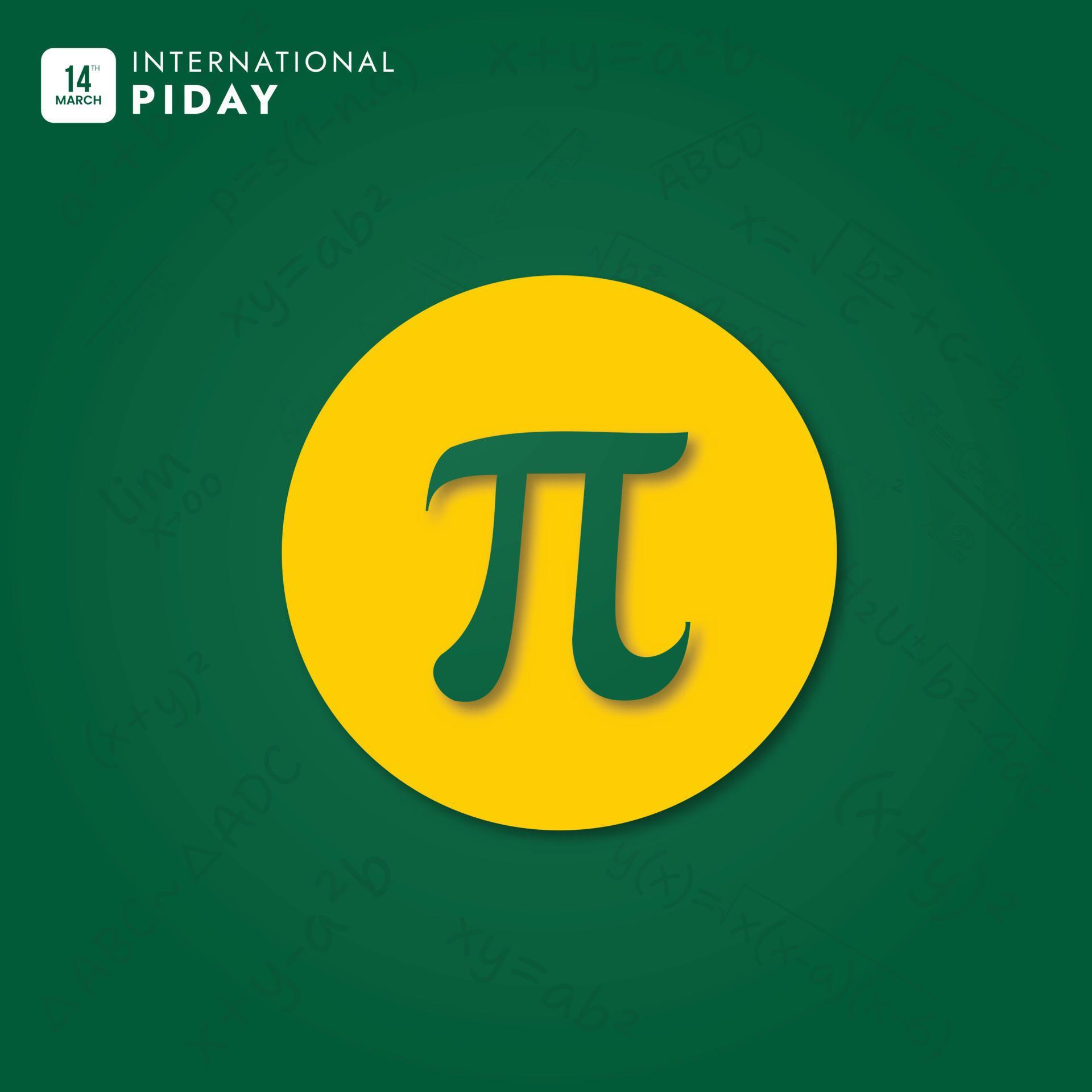 Happy International Pi Day Social Media Post 21218290 Vector Art at