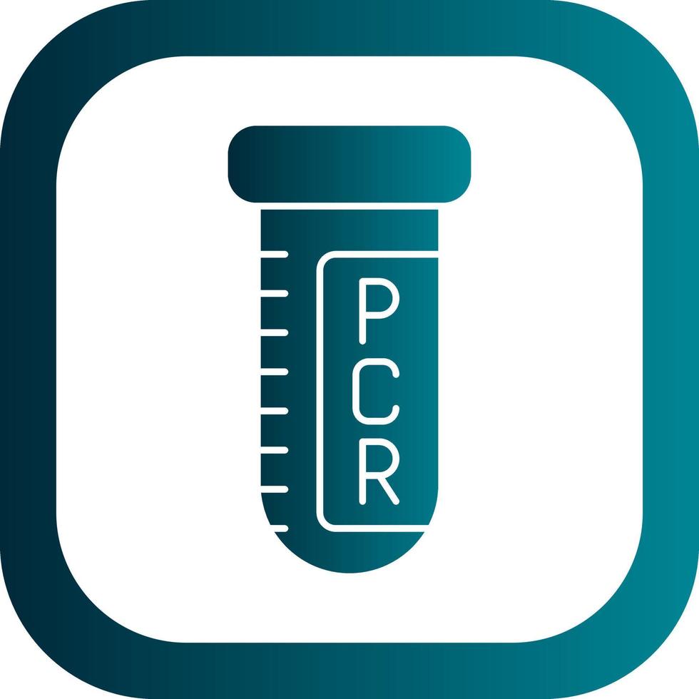 Pcr Test Vector Icon Design