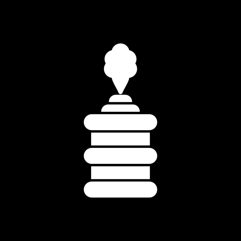Tear Gas Vector Icon Design