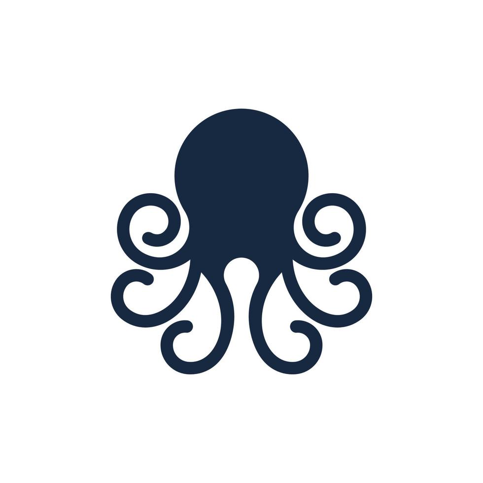 Octopus logo vector design