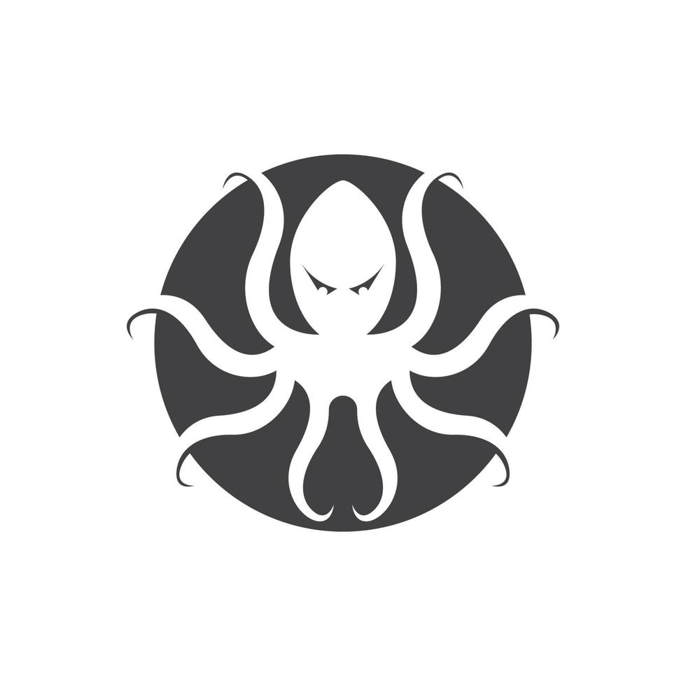 Octopus logo vector design