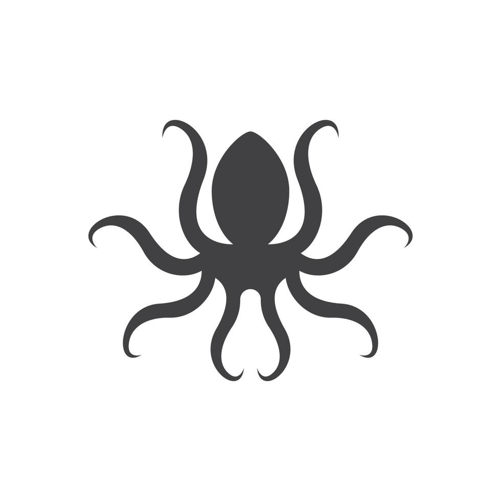 Octopus logo vector design