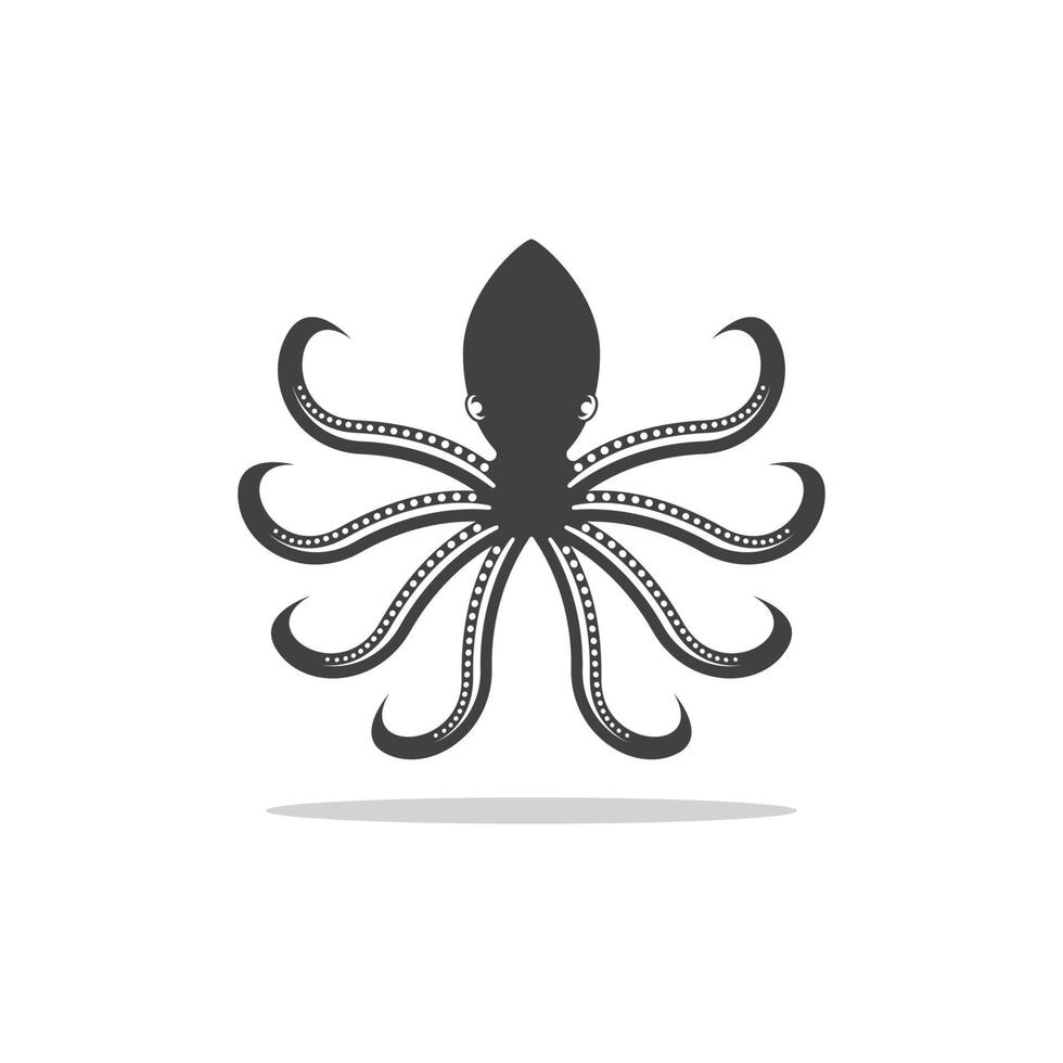 Octopus logo vector design