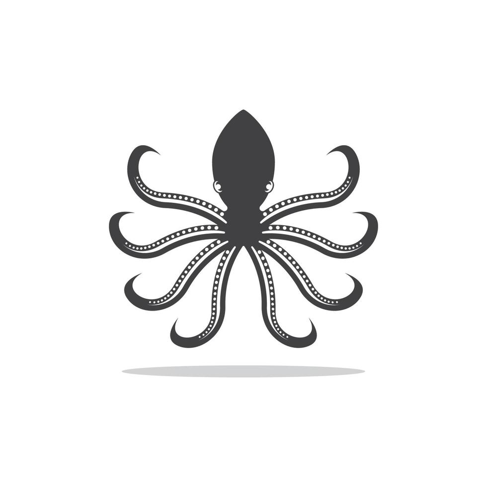 Octopus logo vector design