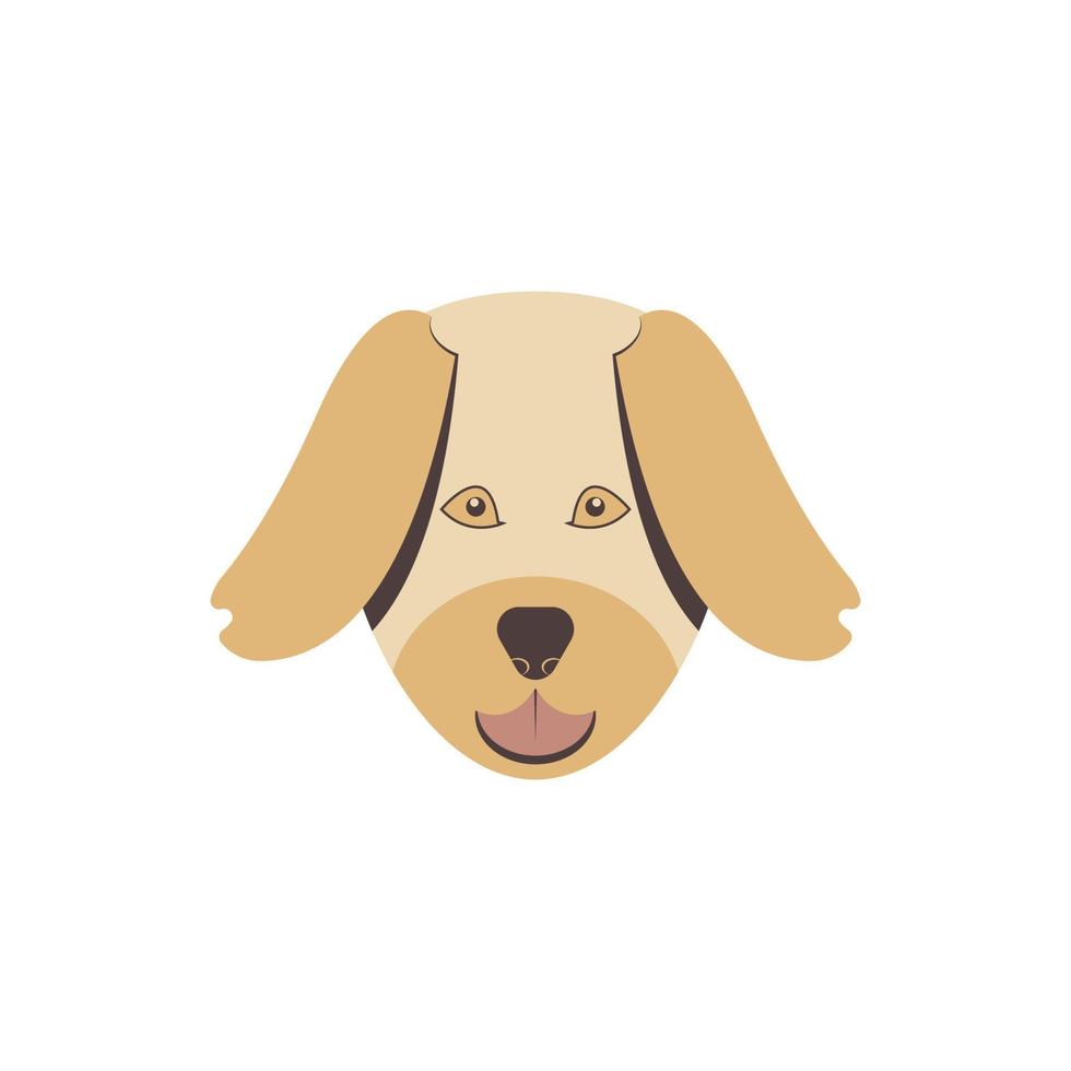 Dog logo vector design icon