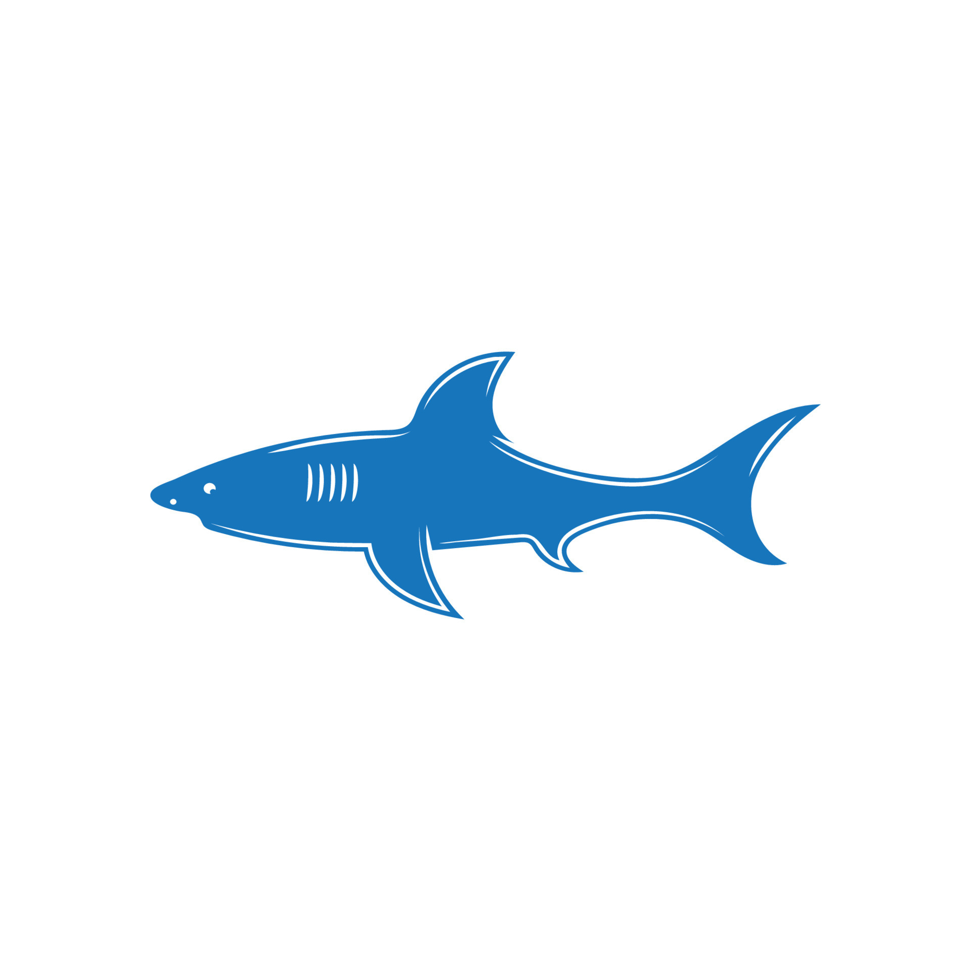 Shark illustration logo 21219831 Vector Art at Vecteezy