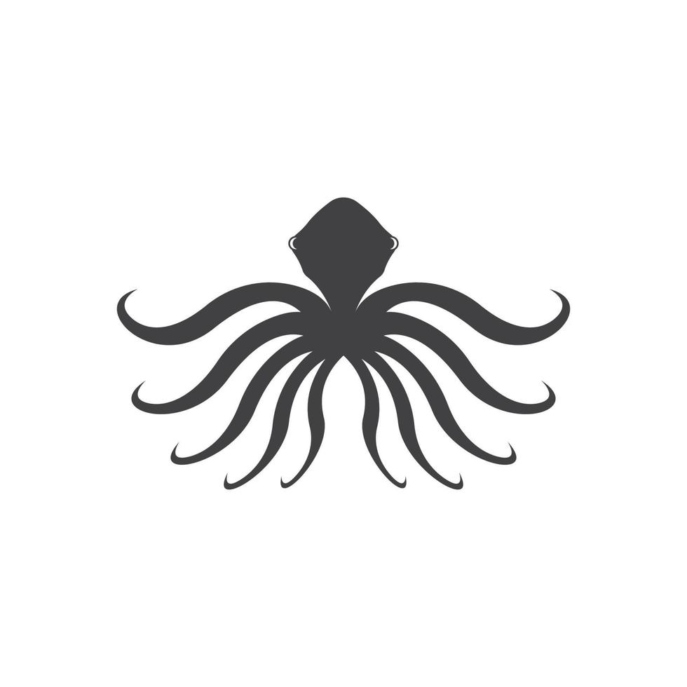 Octopus logo vector design