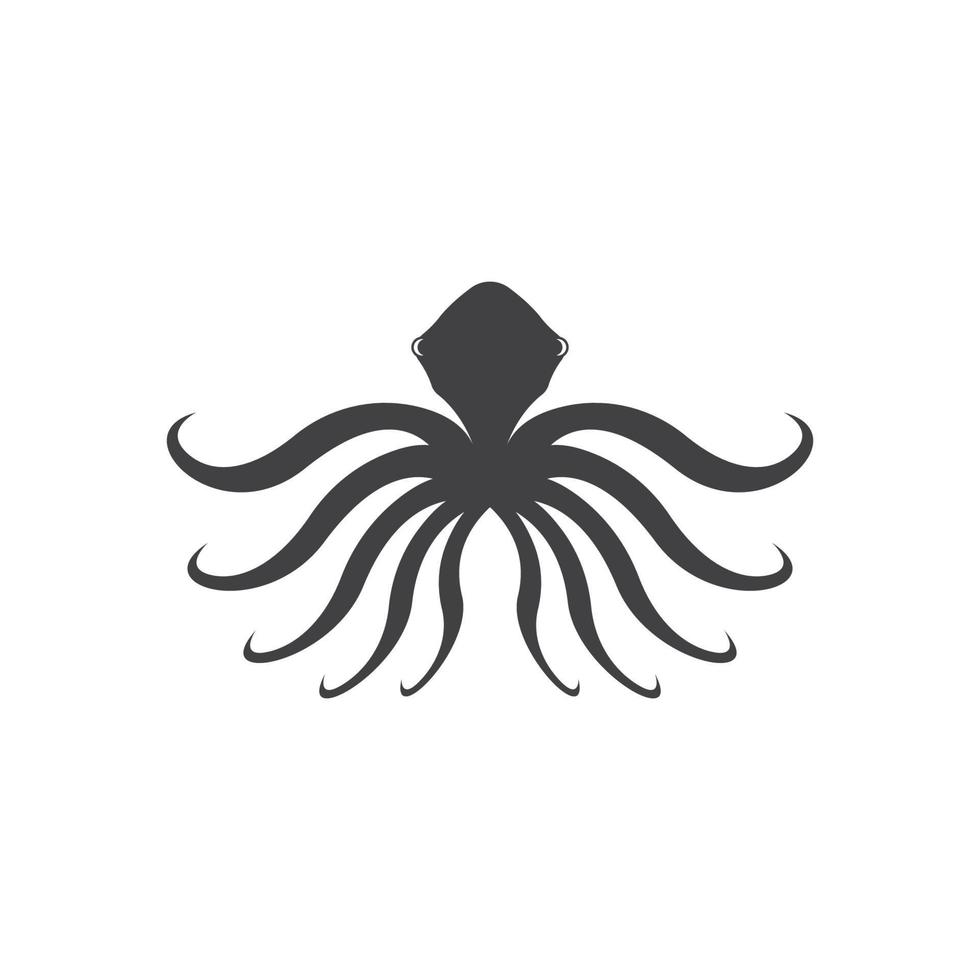 Octopus logo vector design