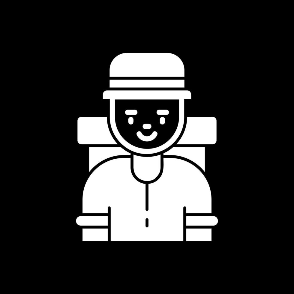 Traveller Vector Icon Design