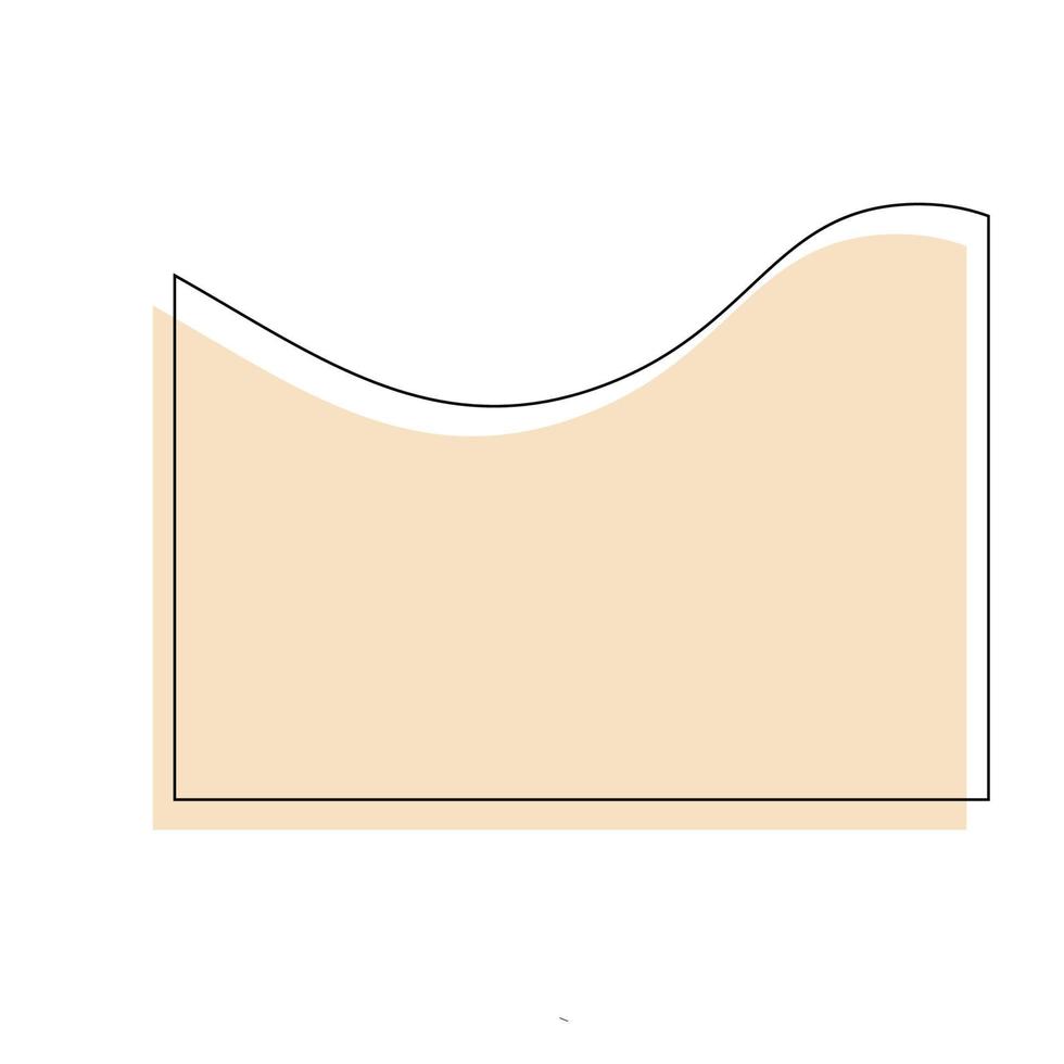 Line Cut Shape Illustration vector
