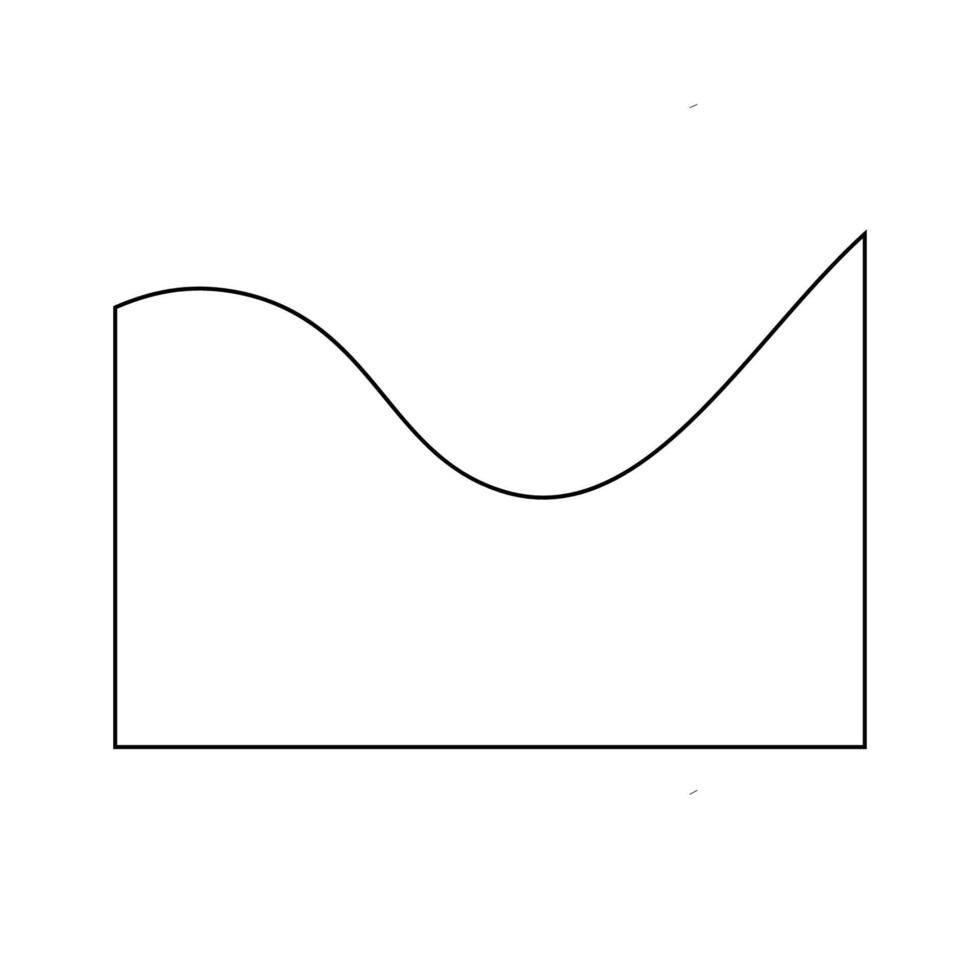 línea resumen forma vector