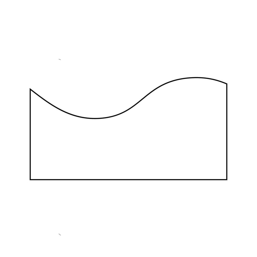 línea resumen forma vector