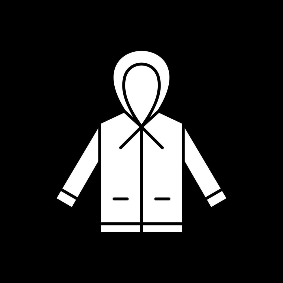 Raincoat Vector Icon Design