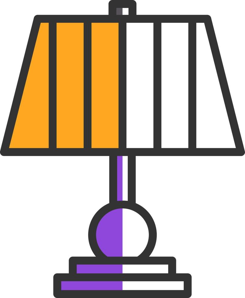 Lamp Vector Icon Design