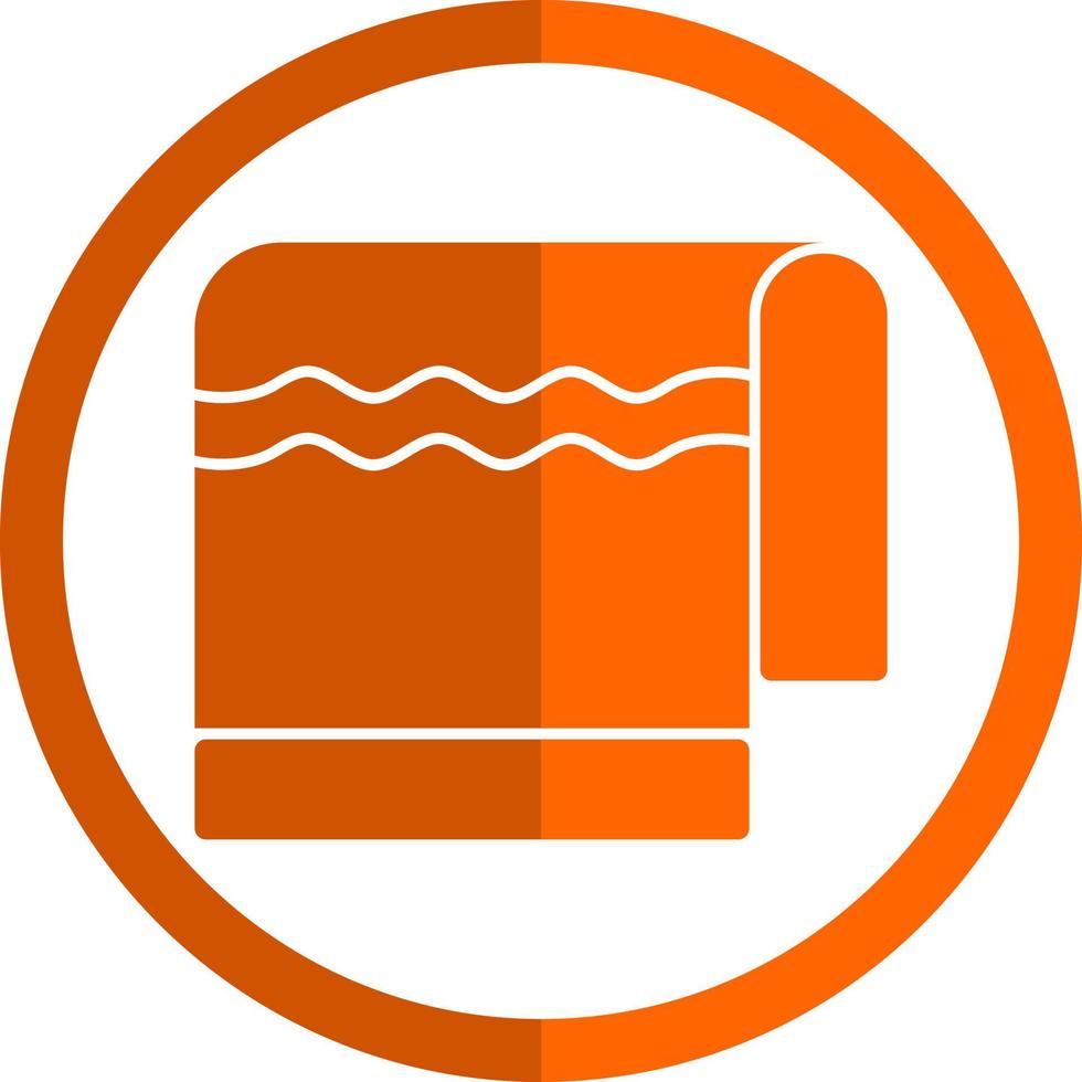 Towel Vector Icon Design