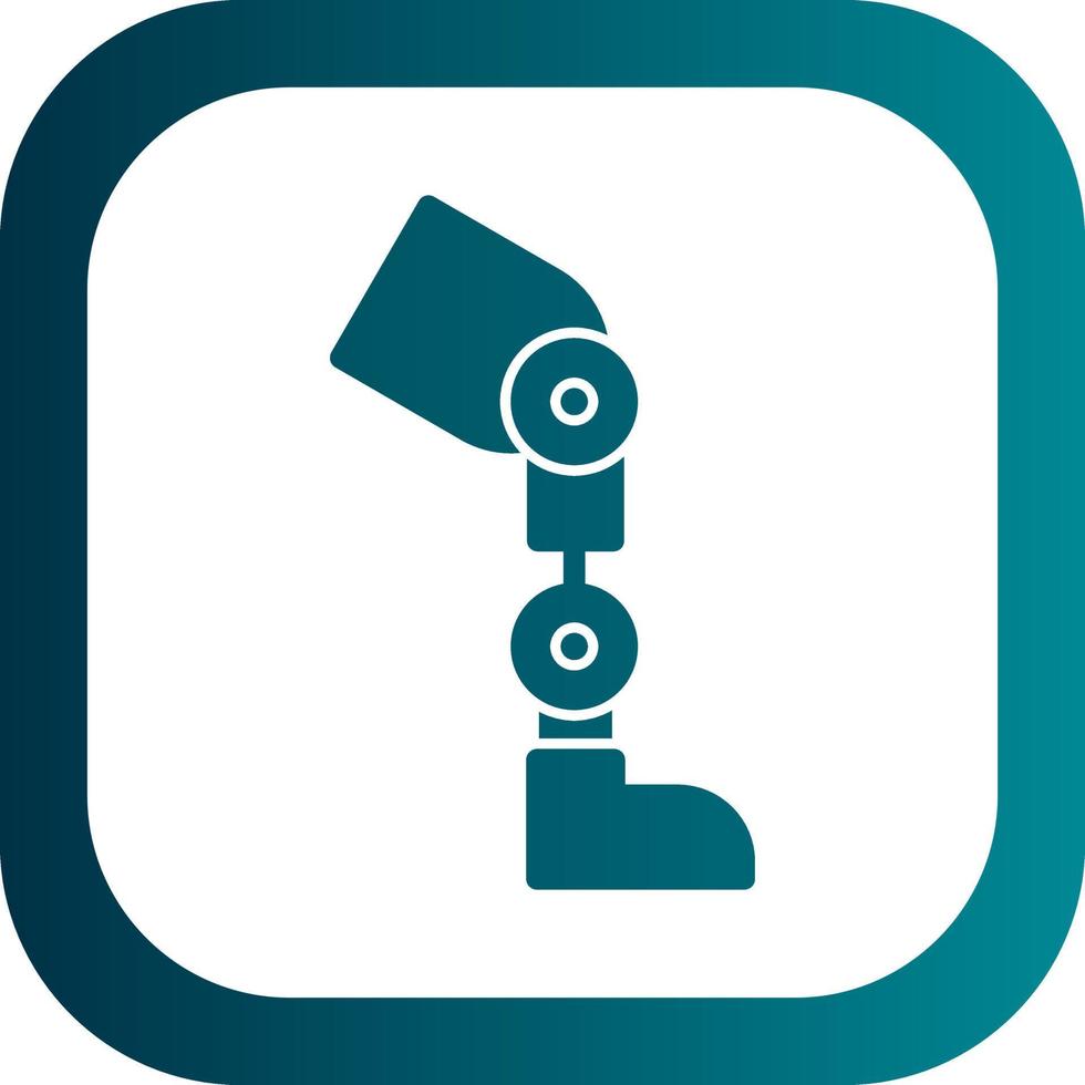 Prothesis Vector Icon Design