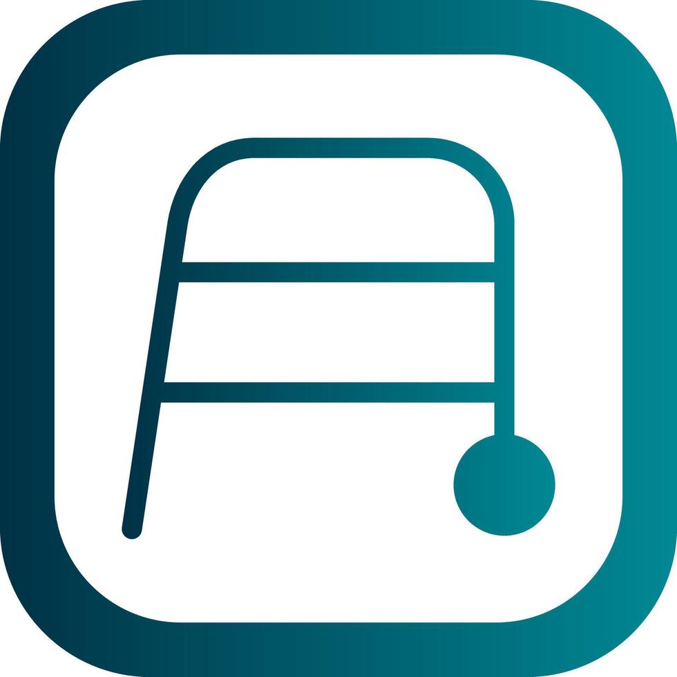 Elderly Vector Icon Design