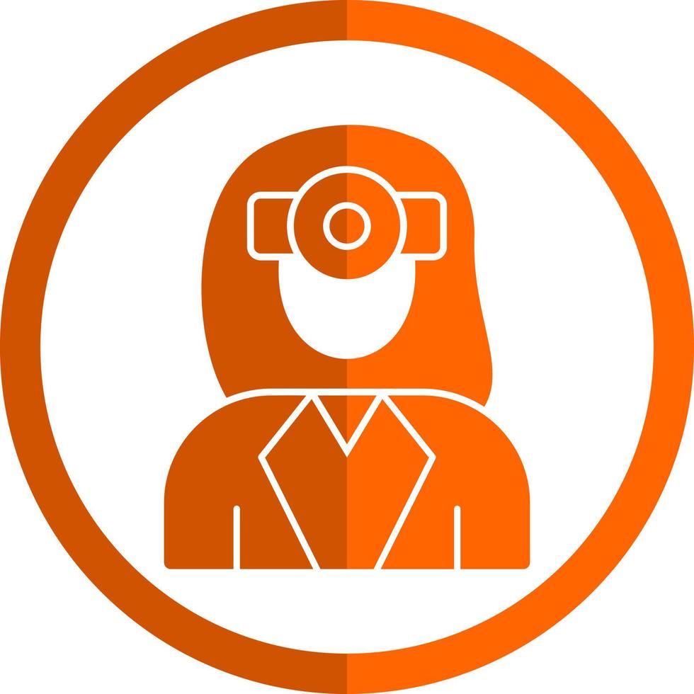 Ophthalmologist Vector Icon Design