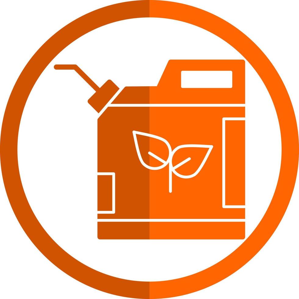 diseño de icono de vector de combustible ecológico