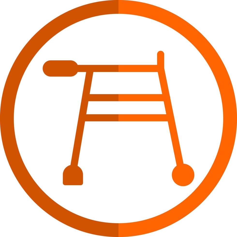 Walker Vector Icon Design