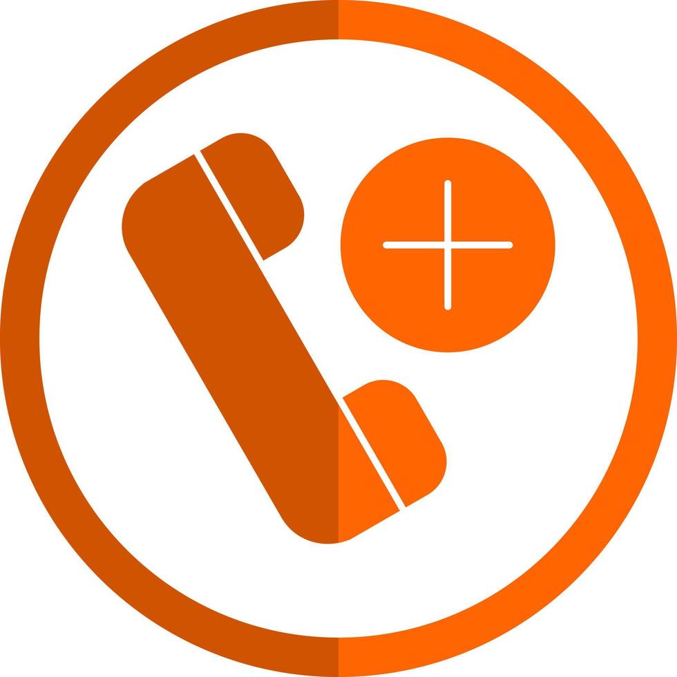 diseño de icono de vector de llamada de emergencia