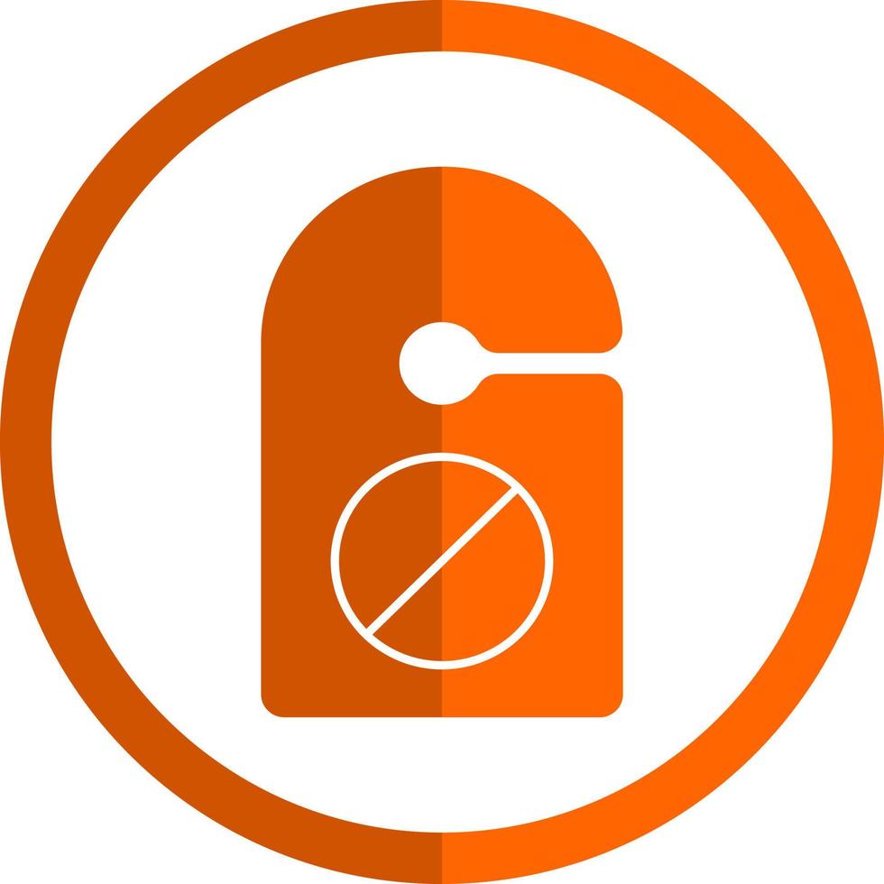 Do Not Disturb Vector Icon Design