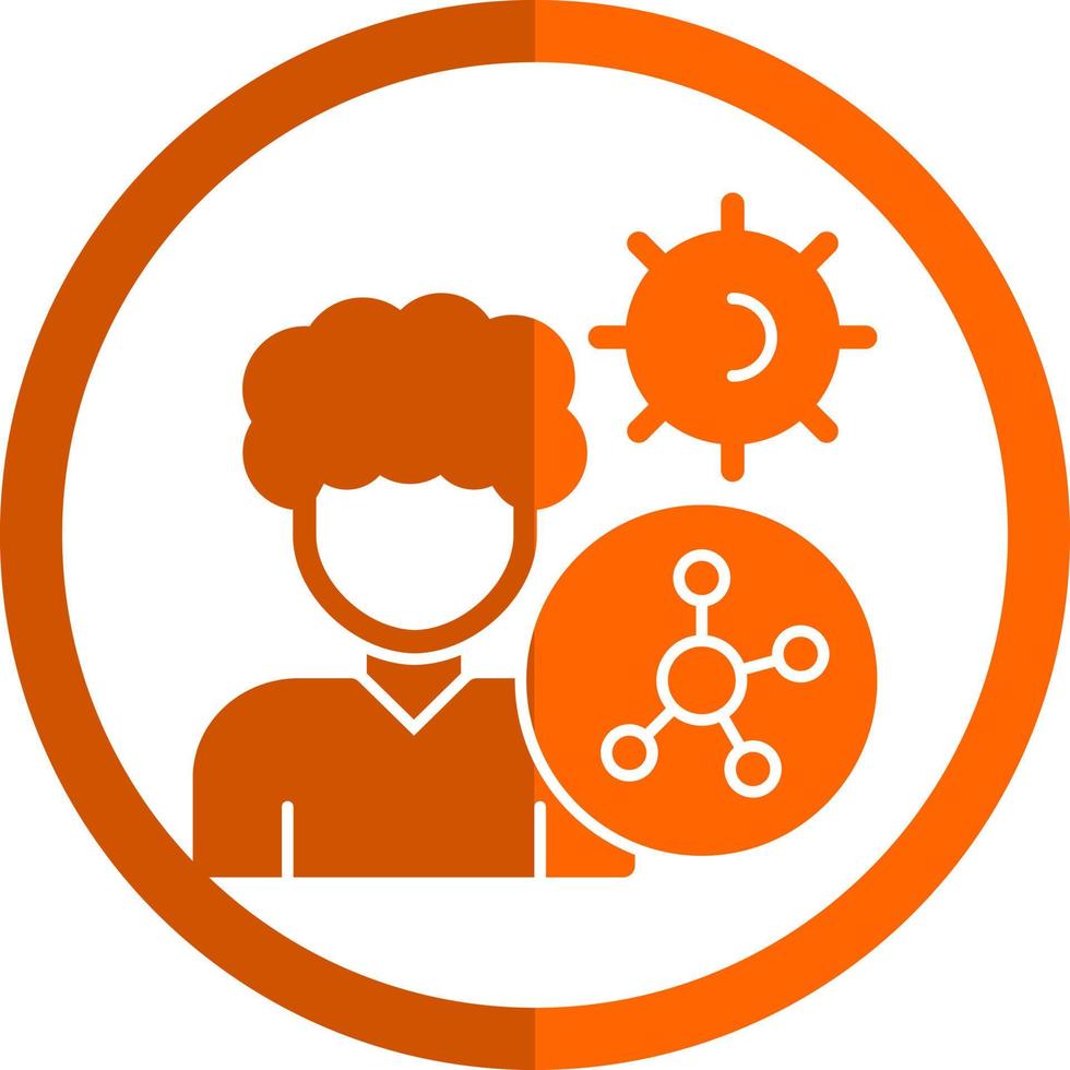 Autoimmune Disease Vector Icon Design