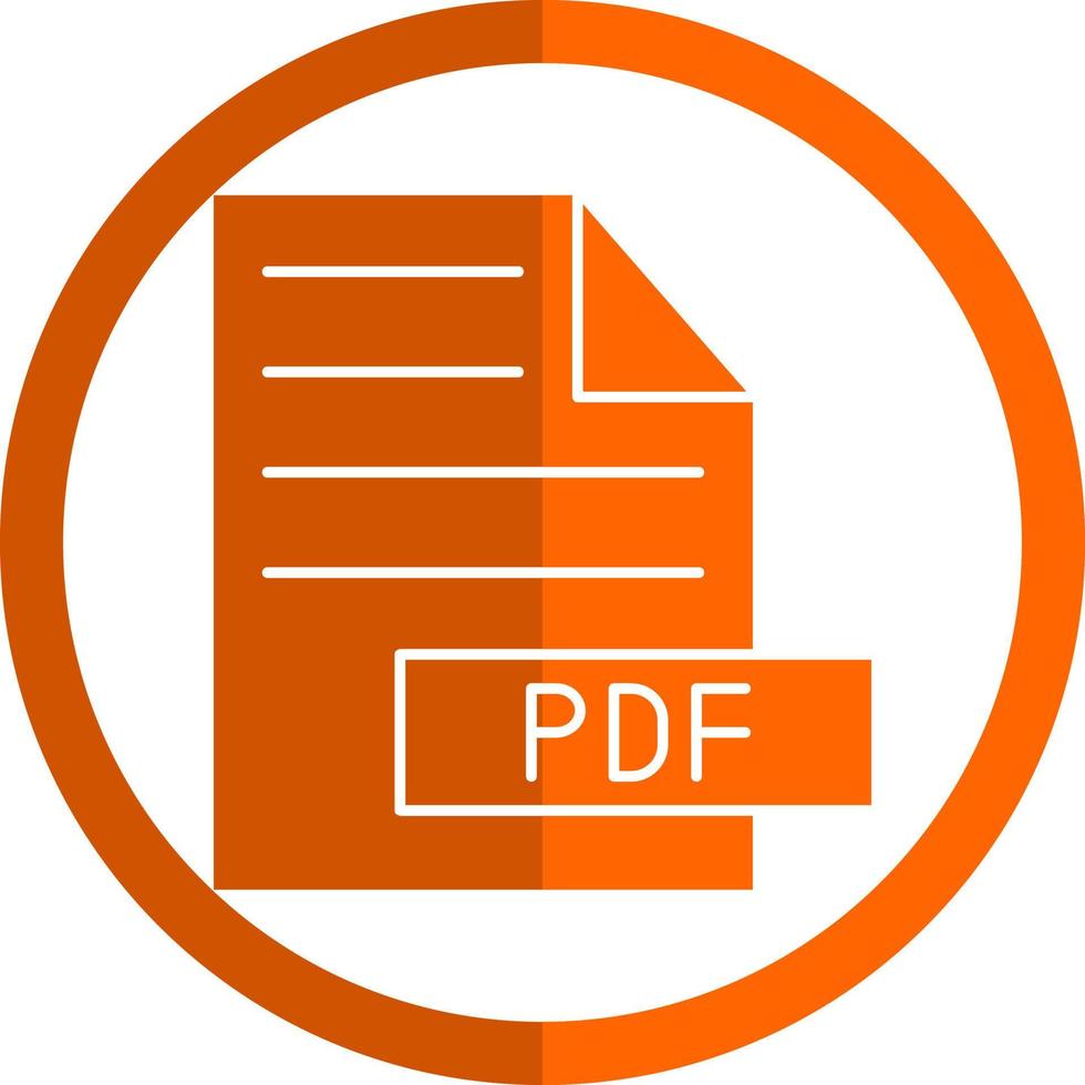 Pdf Vector Icon Design