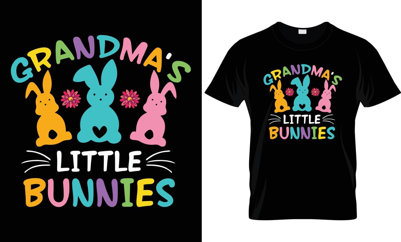 EASTER T - SHIRT DESIGN vector