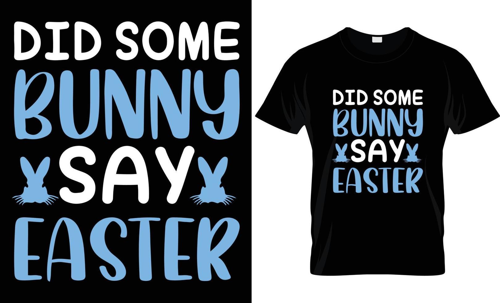 EASTER T - SHIRT DESIGN vector