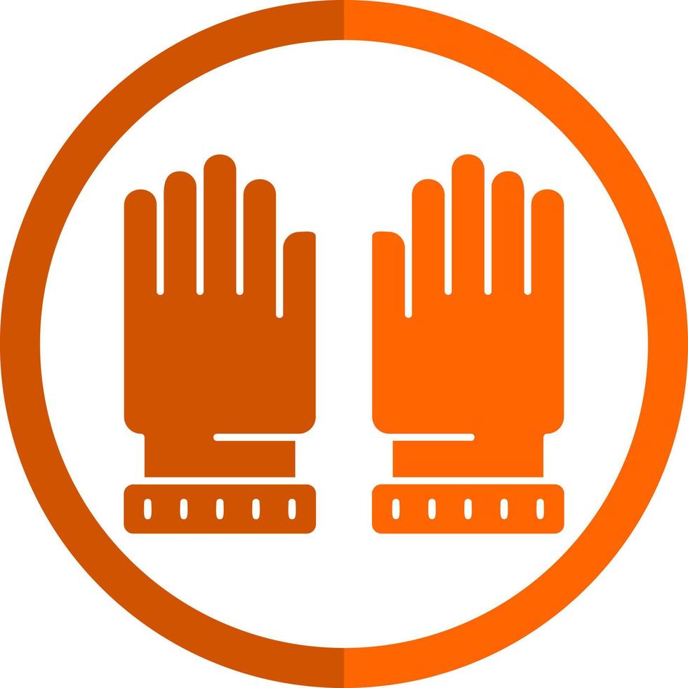 Gloves Vector Icon Design