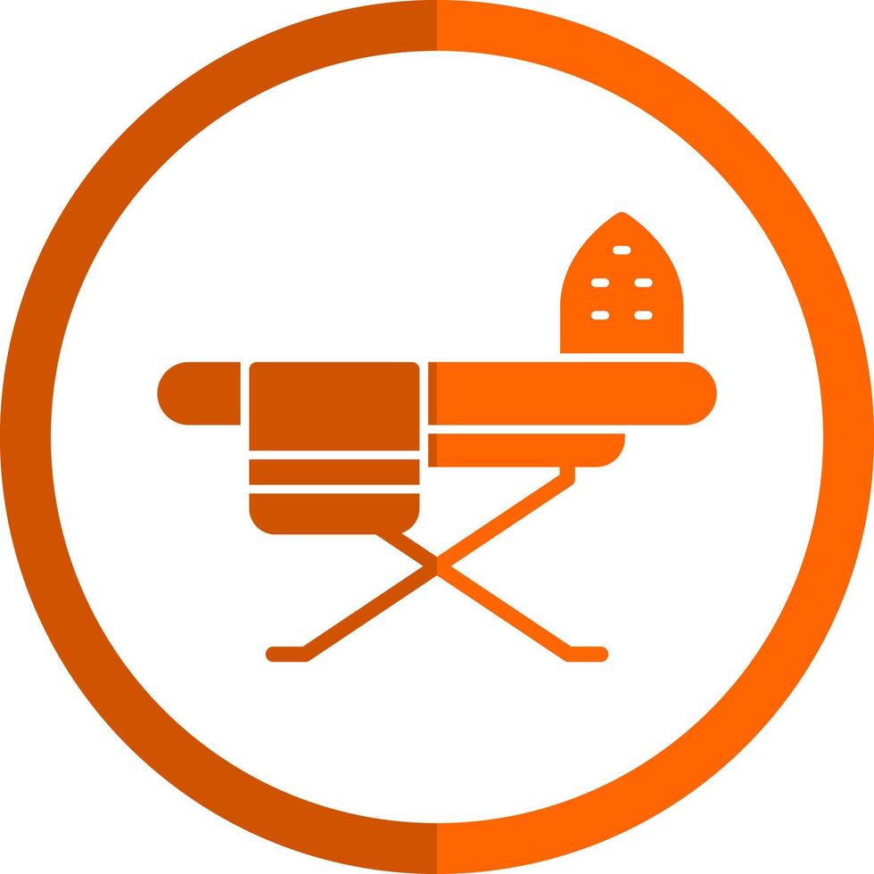 Ironing Board Vector Icon Design