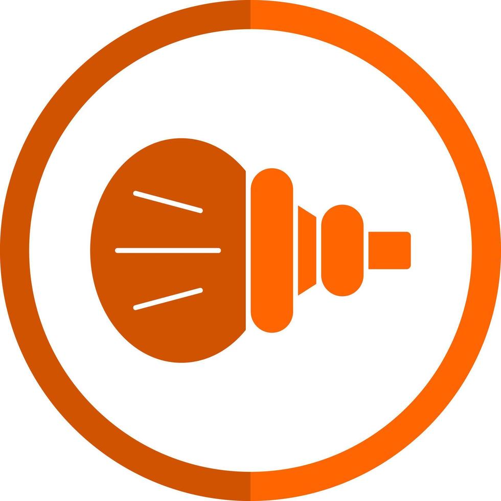 Air Bag Vector Icon Design