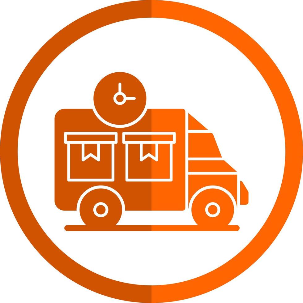 Delivery Time Vector Icon Design