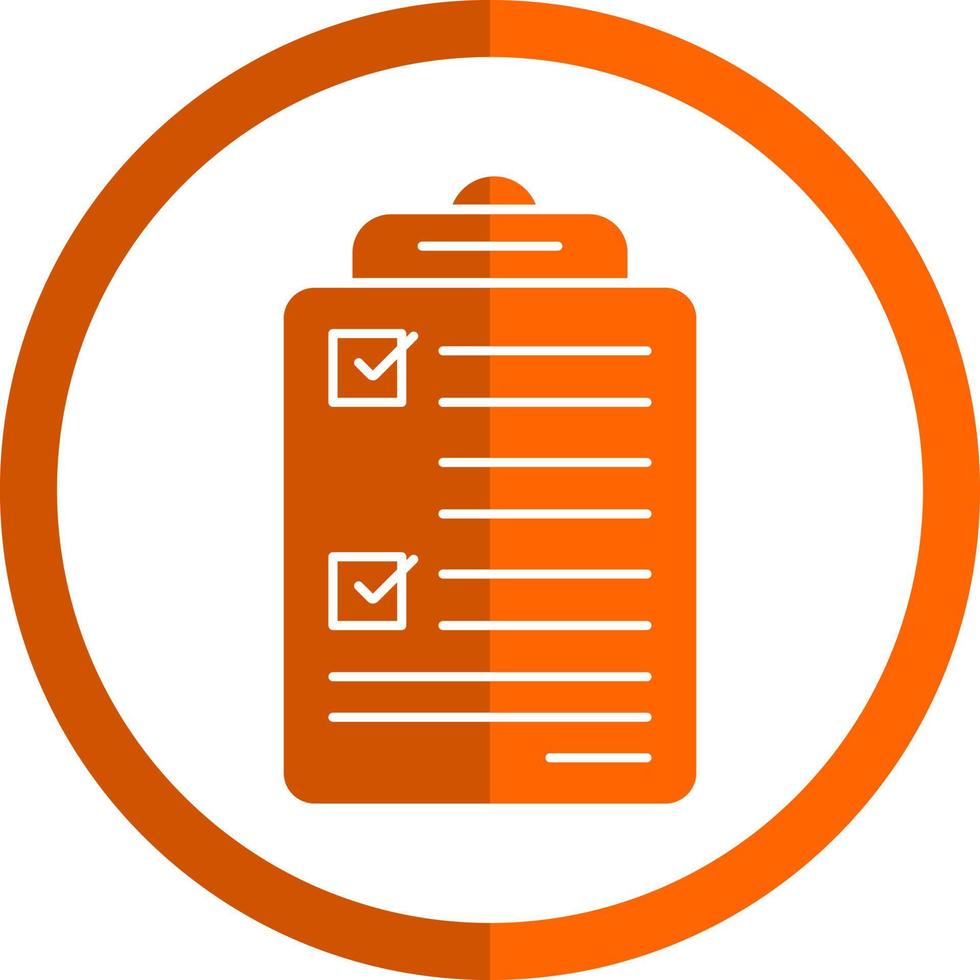 Checklist Vector Icon Design