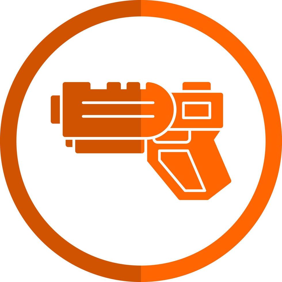 Laser Tag Vector Icon Design