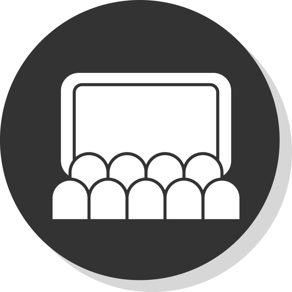 Auditorium Vector Icon Design