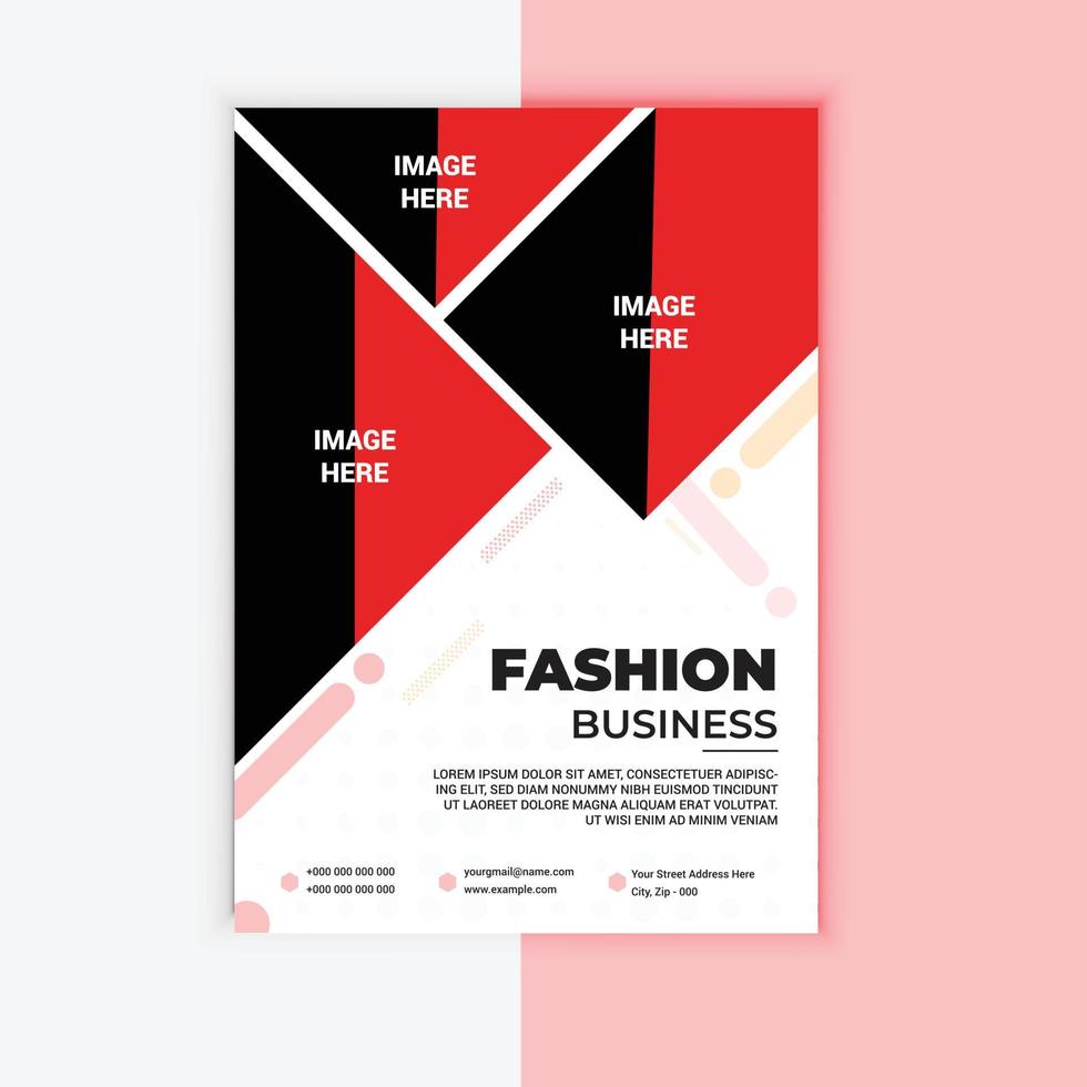 Fashion banner Social media post background template design vector illustration.