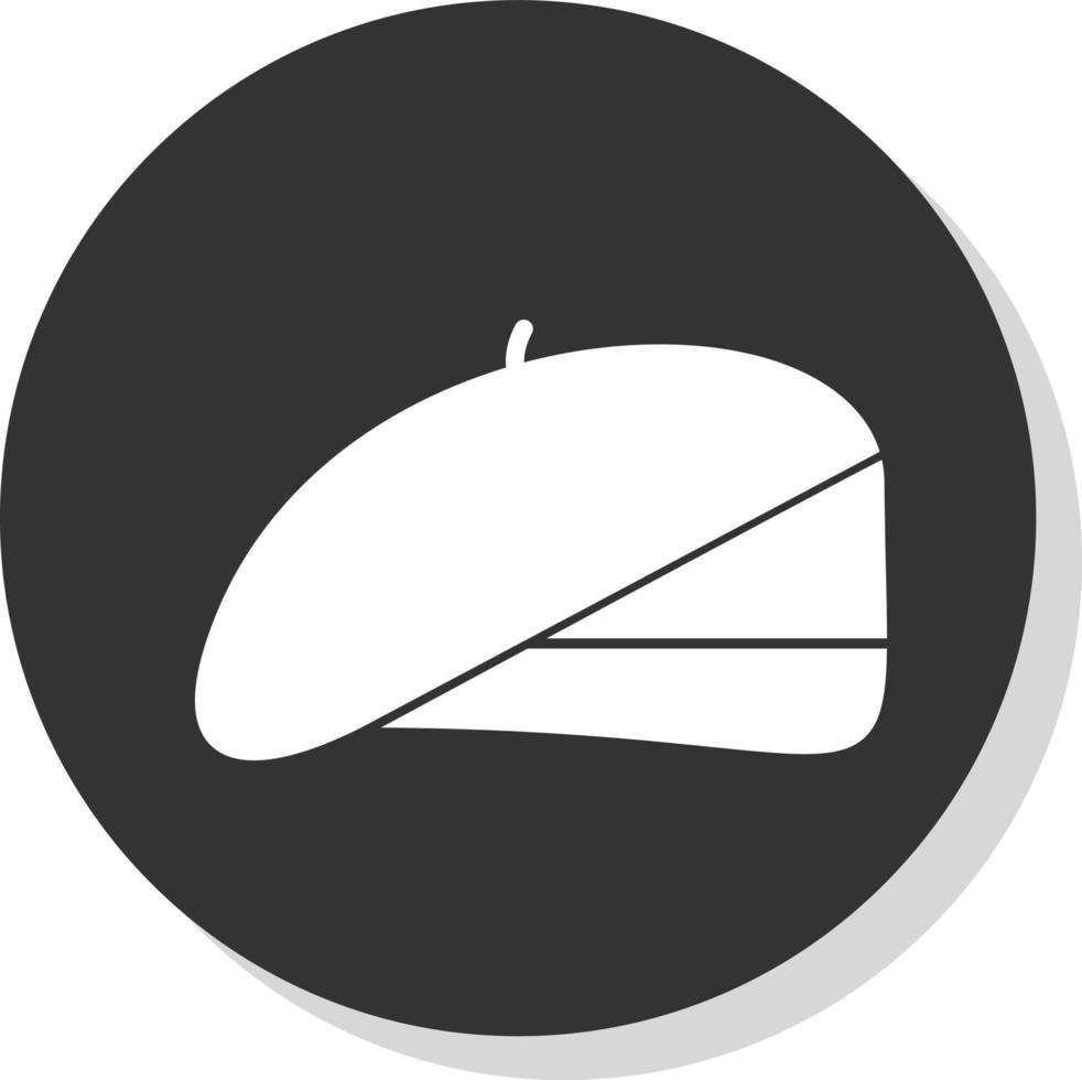 Beret Vector Icon Design