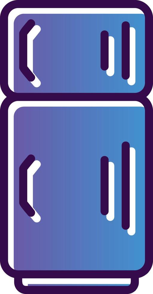 Fridge Vector Icon Design