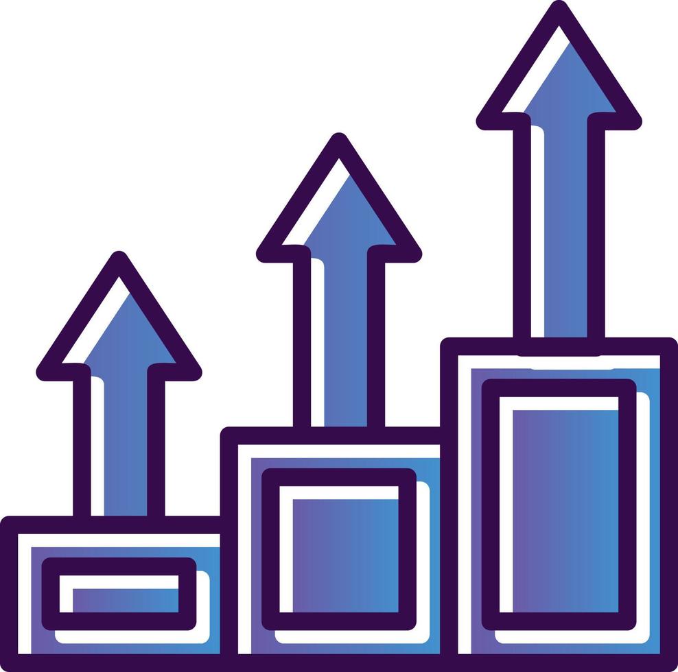 Growth Vector Icon Design