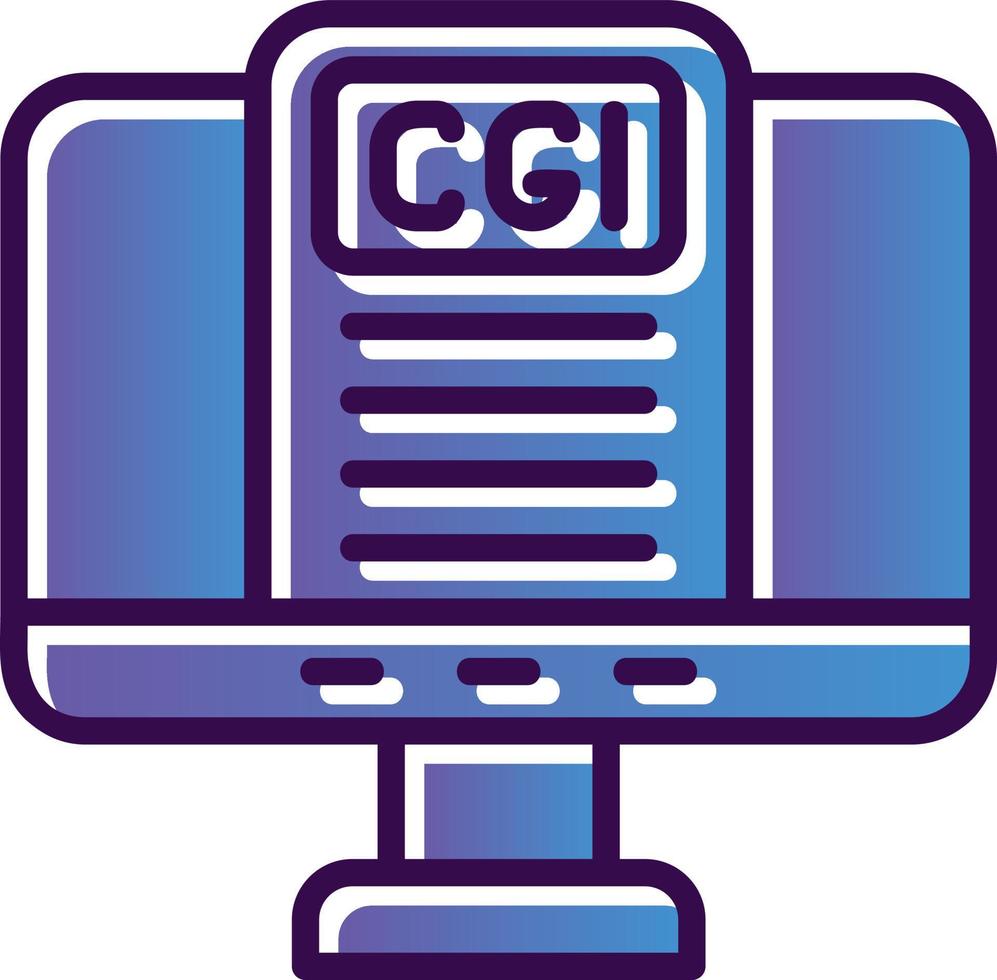 Cgi Vector Icon Design