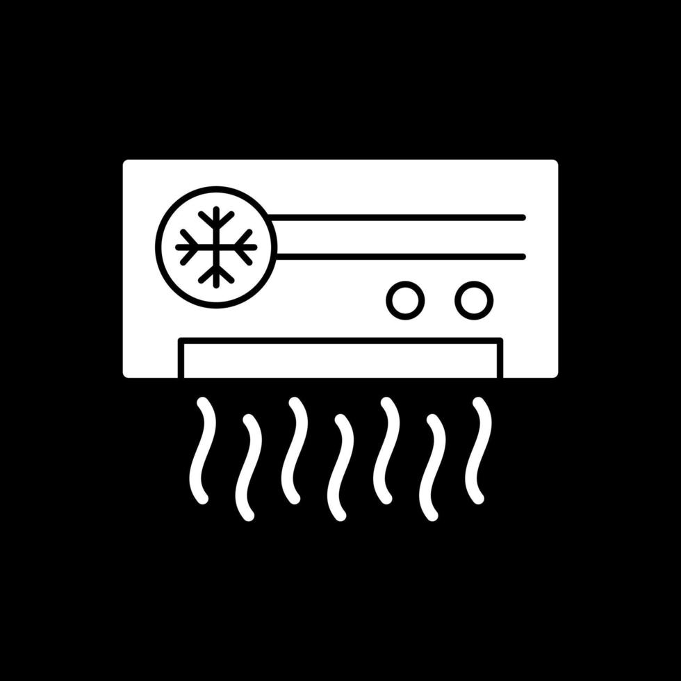 Air Conditioner Vector Icon Design