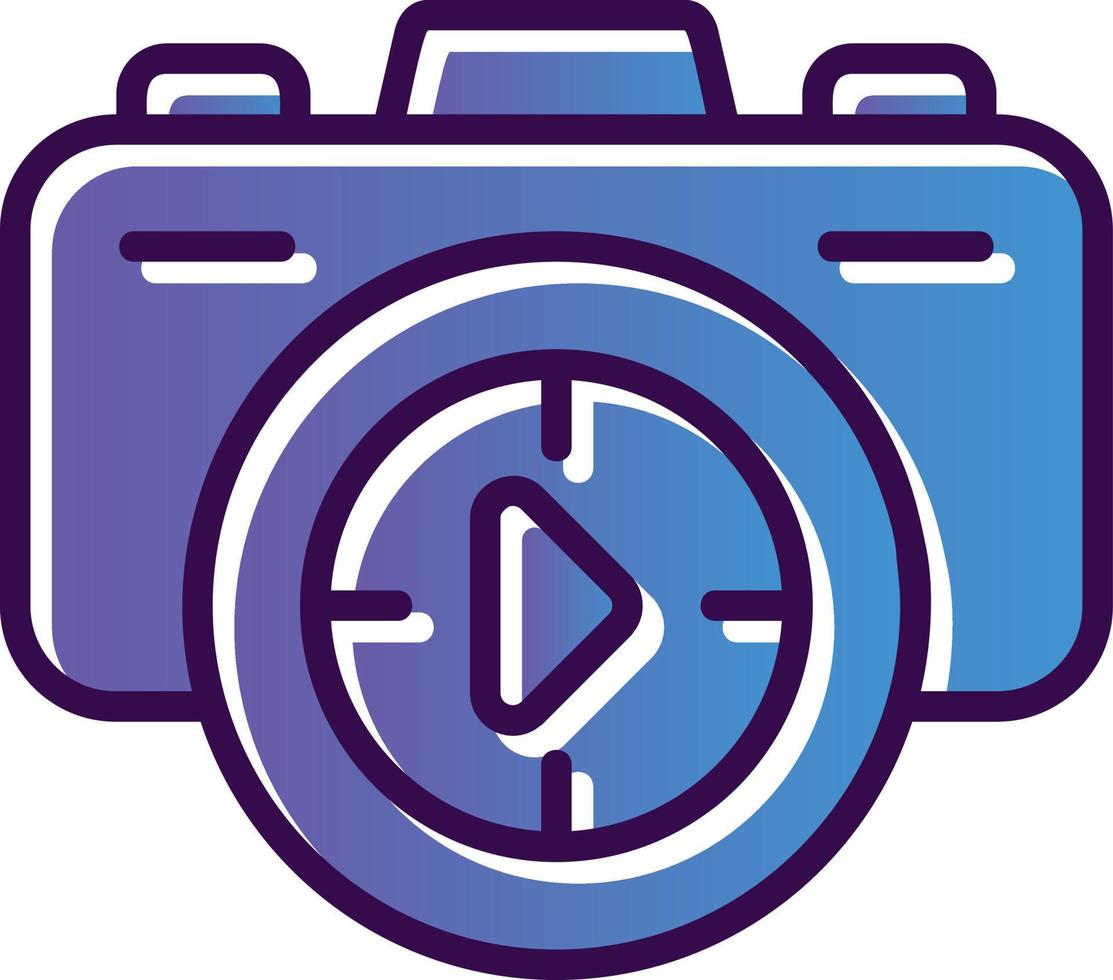 Camera Shots Vector Icon Design