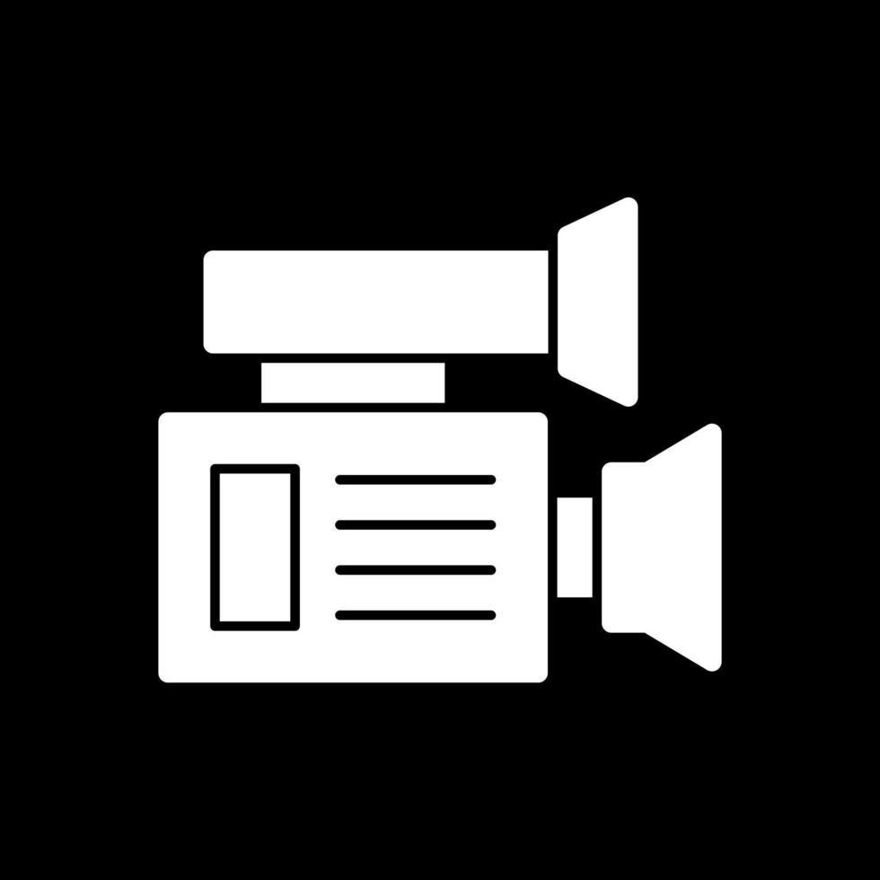 Video Camera Vector Icon Design