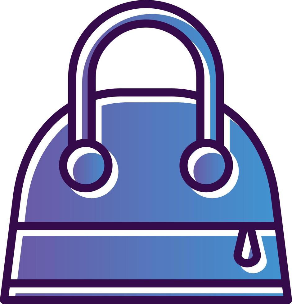 Handbag Vector Icon Design