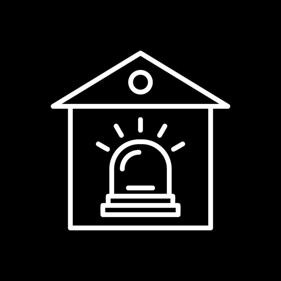 Security Alarm Vector Icon Design